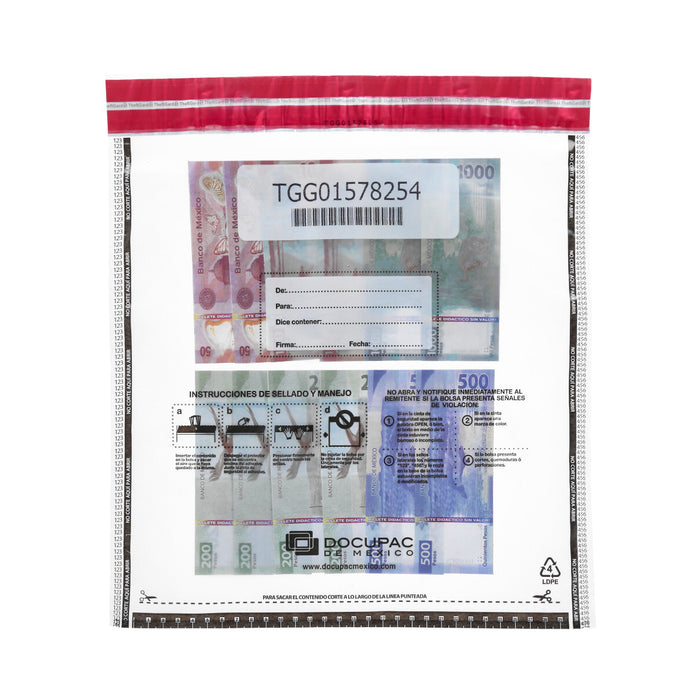 Bolsas de seguridad  13" X 15" D-510