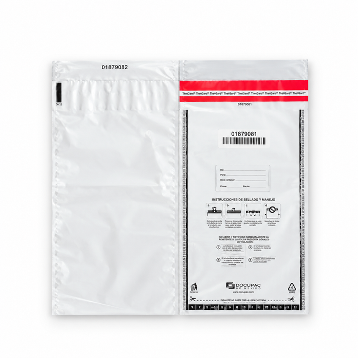 Bolsa de Seguridad 6x11 para corte de caja y mercancía de valor
